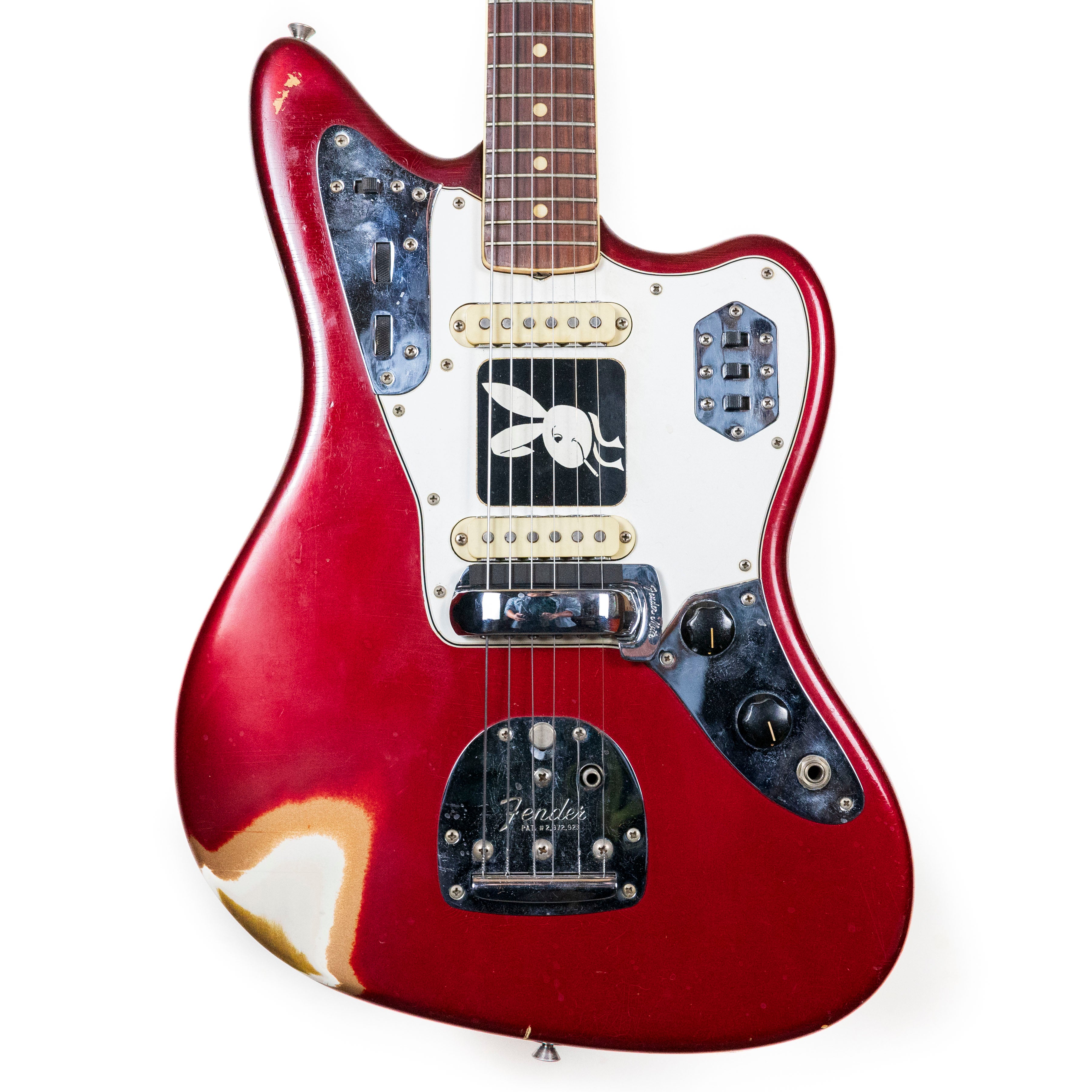 Fender 1966 Jaguar, Candy Apple Red — Rudy's Music