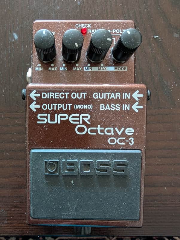Boss OC-3 Super Octave | Reverb