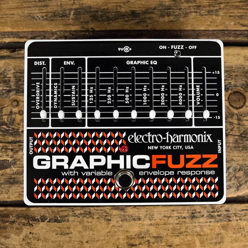 Electro-Harmonix Graphic Fuzz Pedal | Reverb