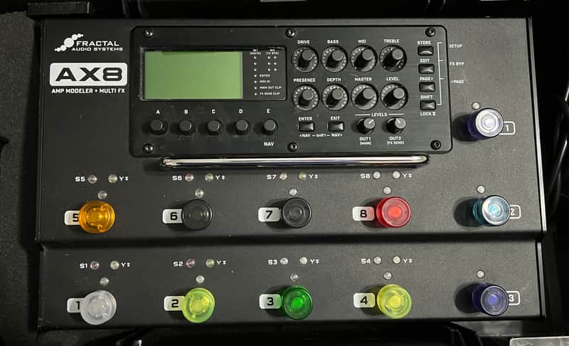 Fractal Audio AX8 Amp Modeler/Multi-FX Processor | Reverb