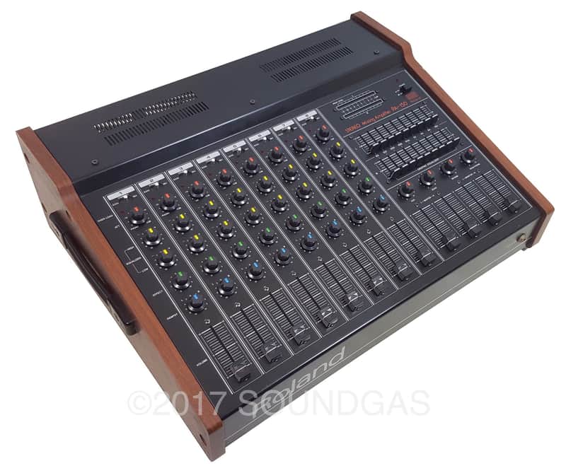 Roland PA-150 Stereo Mixer with Spring Reverb | Reverb