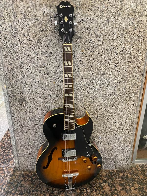 2009 Epiphone ES-175 VS Jazz Guitar Vintage Sunburst | Reverb