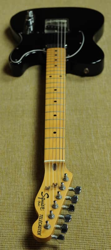 1983 Fender Japan Squier SQ Telecaster - Black | Reverb
