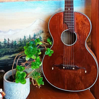 K.YAIRI Alvarez G-1F 2002 - Sunburst - Parlor Japan import | Reverb