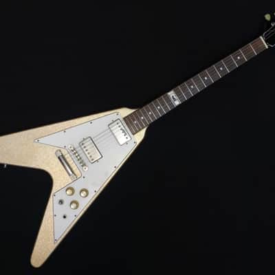 1999 Burny Japan Flying V LV-115KK L'Arc-en-Ciel Ken Signature