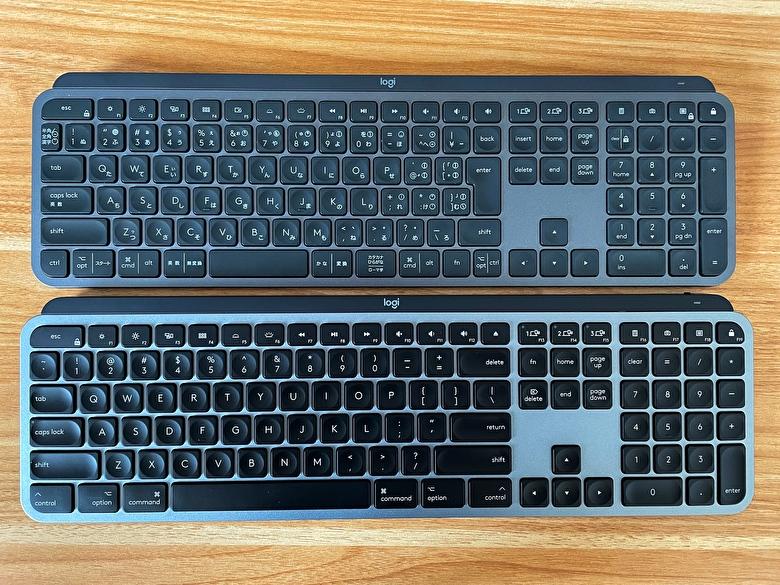 KX800 MX KeysとKX800M MX Keys for Macの違いを比較。【選び方の