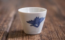 鈴木稔 初窯 掛合湯呑 鈴木稔 初窯 掛合湯呑