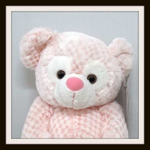 WDWディズニーベア プリンセスダッフィー ワッフルダッフィー ピンク