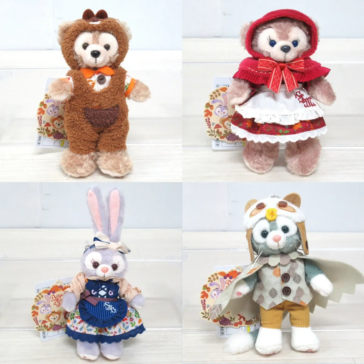 ディズニーシー ジェラトーニ 秋のぼうけんシリーズ ぬいぐるみバッジ