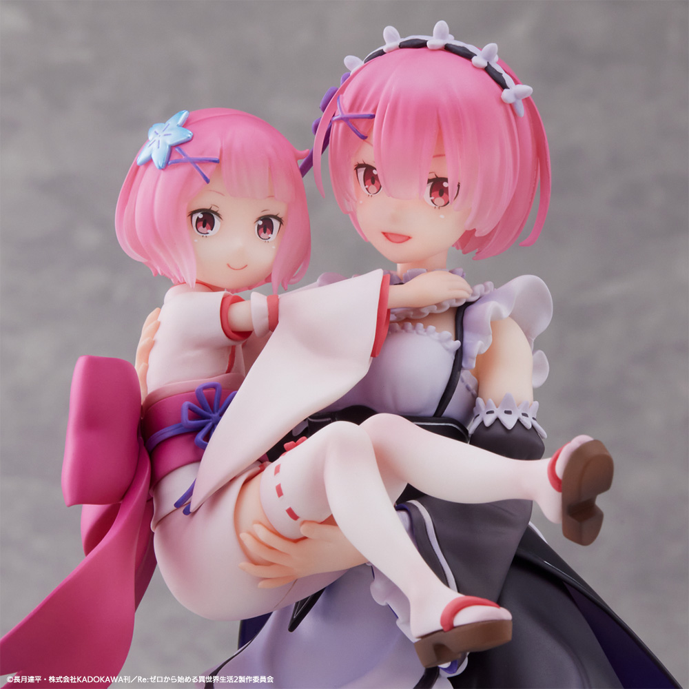 s-fire リゼロ エミリア ラム レム 幼少期 フィギュア 特典付き s-fire