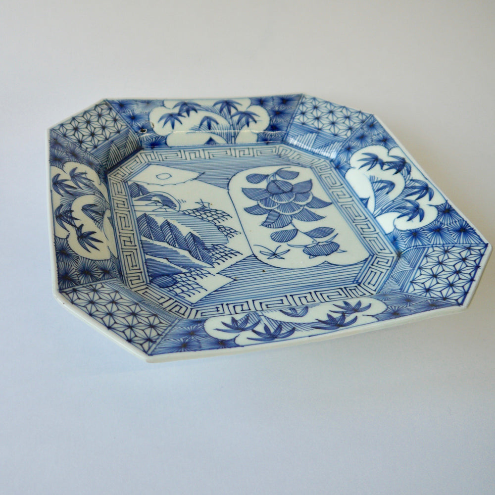 古伊万里 染付角皿 古伊万里 染付 角皿 (26.5cm) – S-STORE