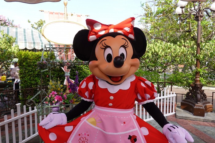 ミニーマウス被り物 可愛いミニチュアサイズのチーキー 9cm 392番