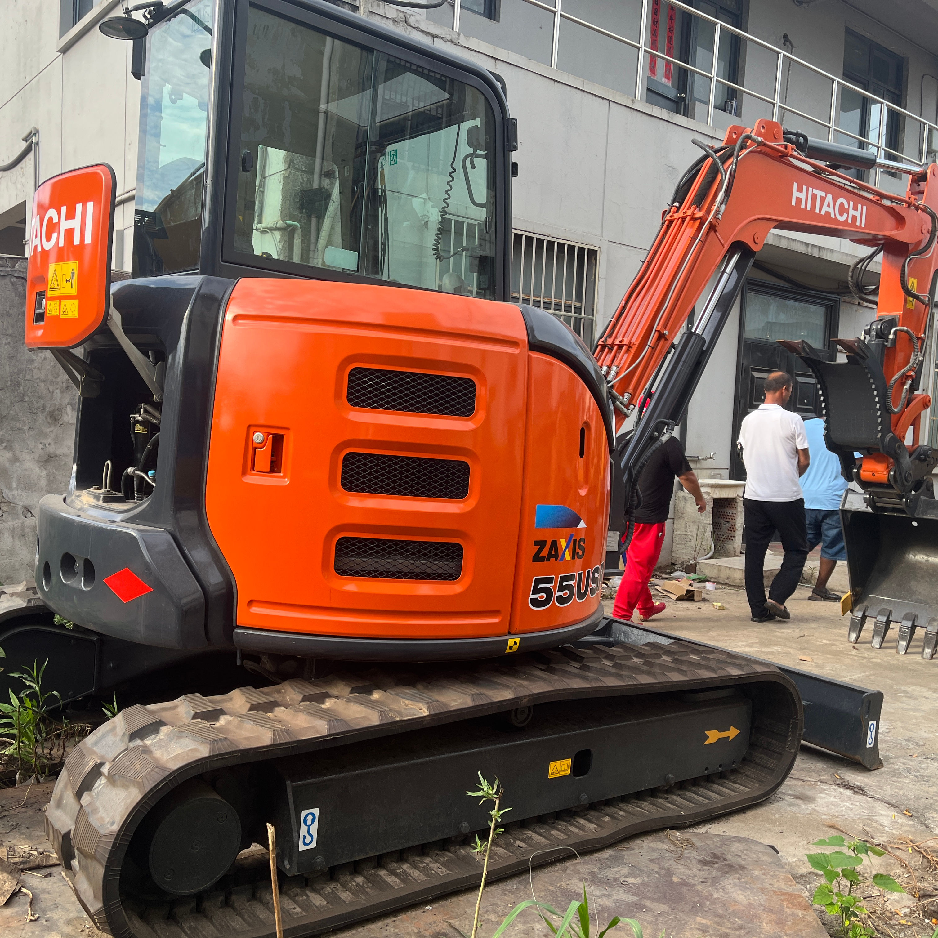 Hitachi Zaxis 55 Japan Used 5.5 Ton Mini Excavator for Sale