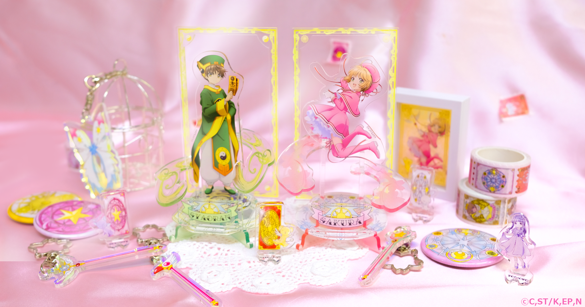 ❤早い者勝ち❤カードキャプターさくら さくら展 アクスタ さくら&知世