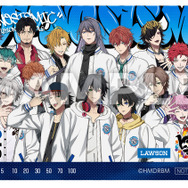 ヒプマイ ローソン Loppi HMV限定 夢野幻太郎 スクエア缶バッジ