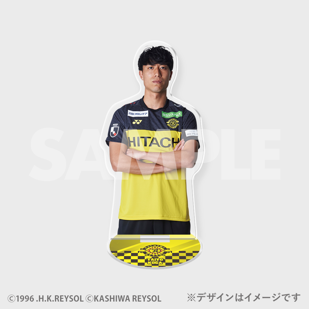 おまけ8点付】柏レイソル スーツラッフルくじ 仲間隼人 特大アクスタ