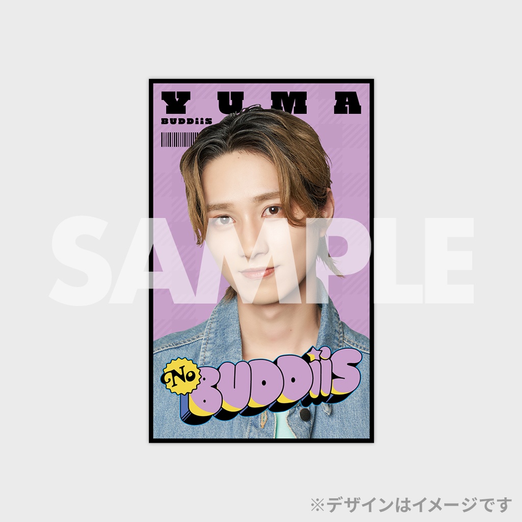 BUDDiiSラッフルくじ SHOOT アクリルパネル サイン&コメント入り No