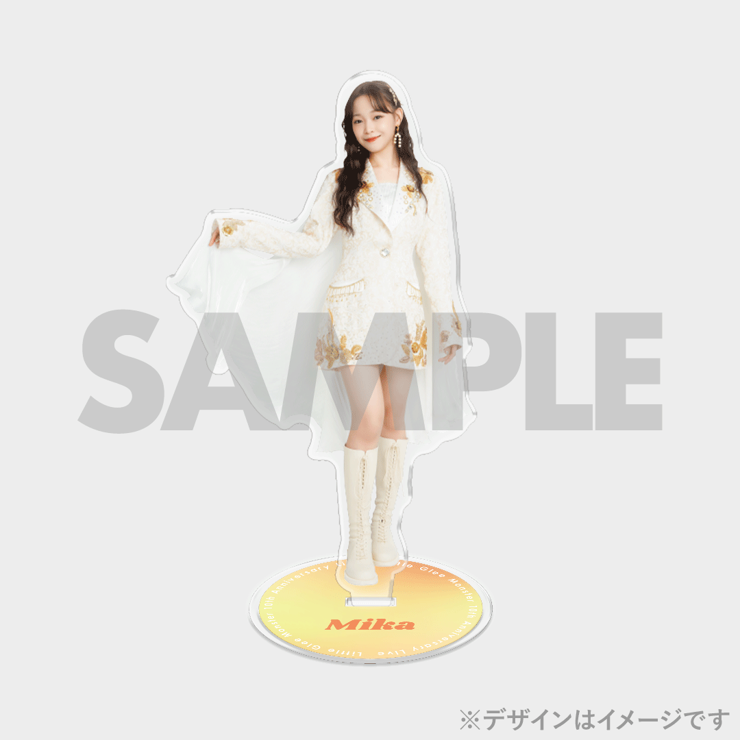 Little Glee Monster リトグリ アサヒ ラッフル アクスタ Little Glee