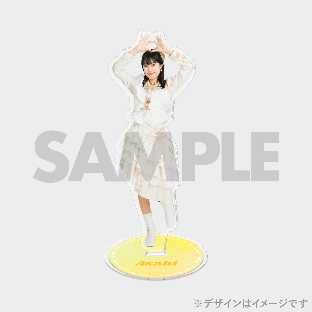 Little Glee Monster リトグリ アサヒ ラッフル アクスタ Little Glee