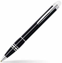8486 Montblanc Starwalker Resin Ballpoint Pen
