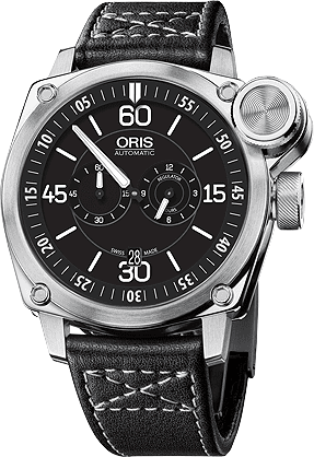 74976324194LS Oris BC4 Der Meisterflieger Mens Black Automatic