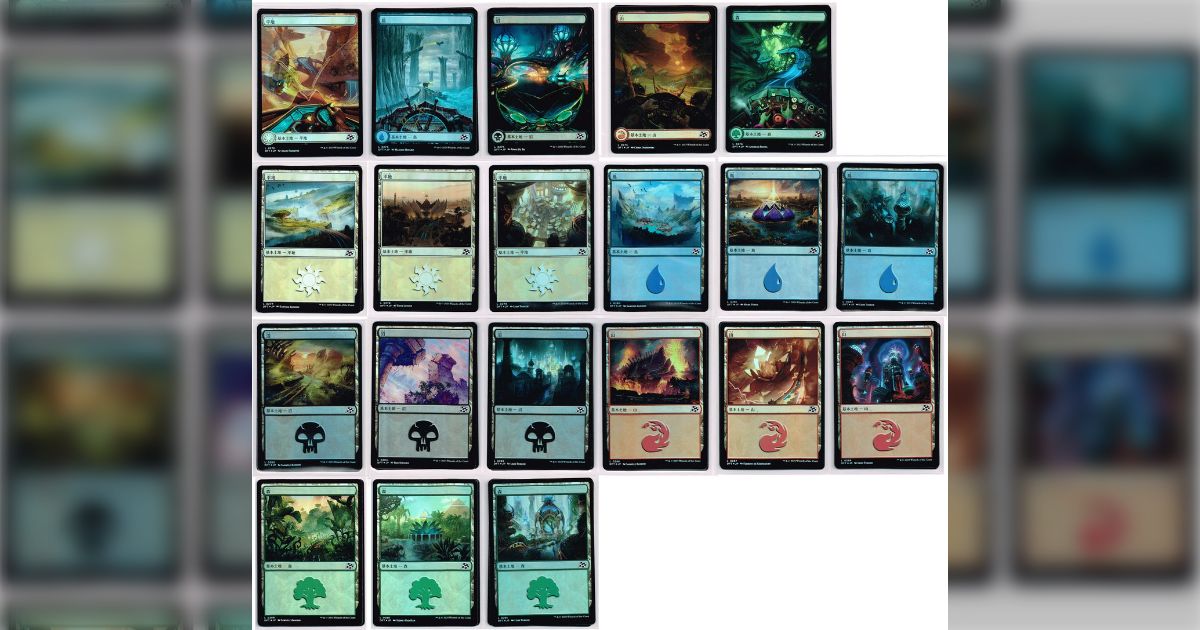 MTG 英語 基本地形 基本土地 全コンプリート 3ED〜DMU コレクション向