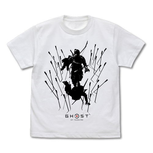 Ghost Of Tsushima - Jin Sakai T-shirt White (L Size)
