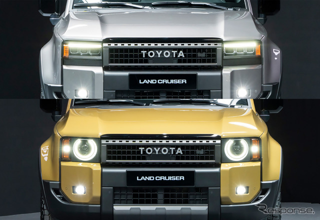 新車外し]ランドクルーザー250 未使用 ヘッドライト 角目 ランクル