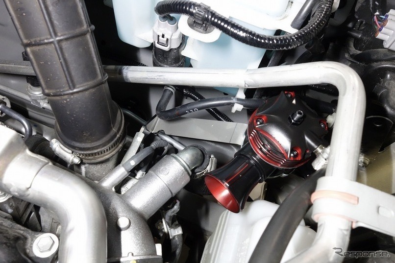 ターボ車に迫力ある開放音を！ ブリッツ「ブロウオフ・バルブBR」の