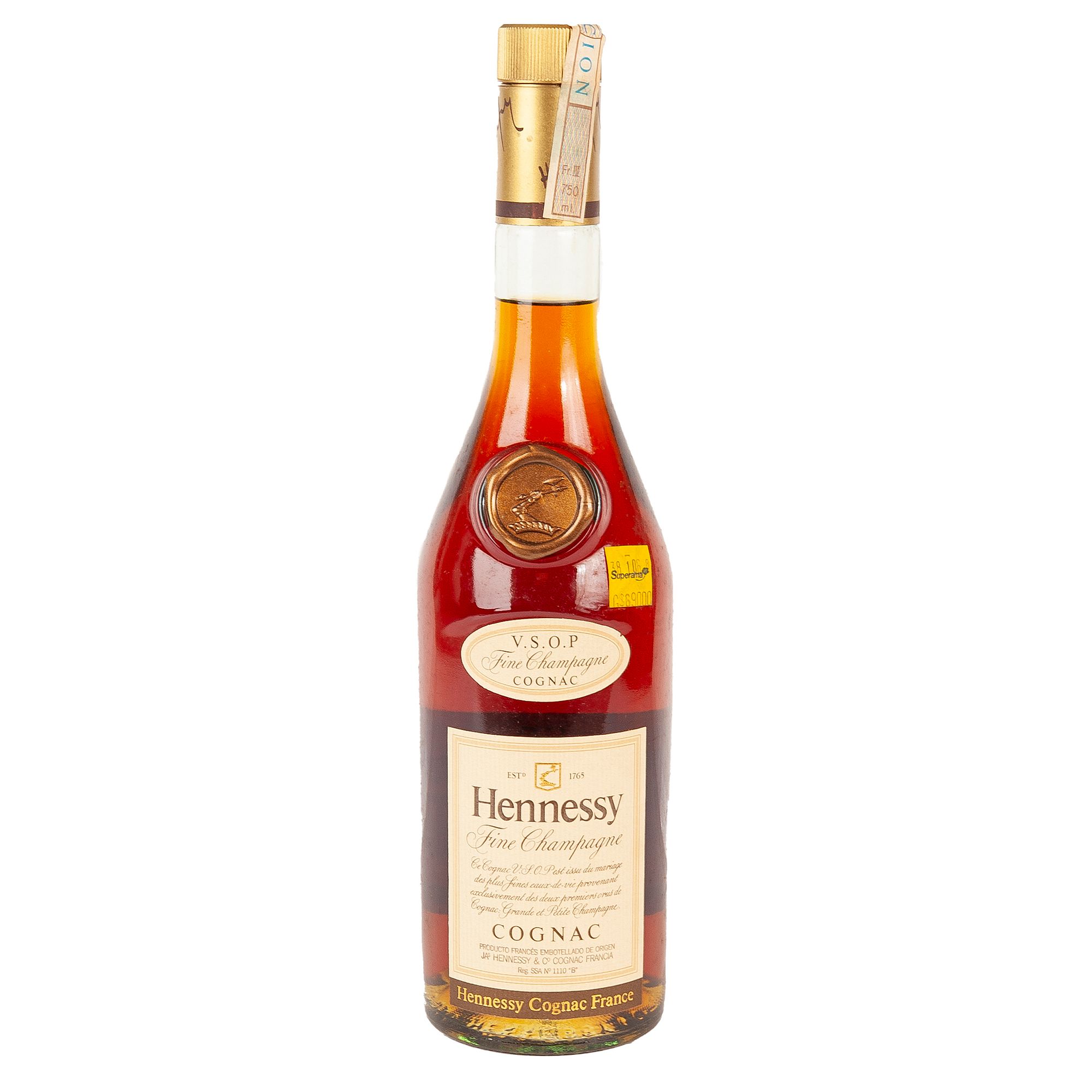 Hennessy. V.S.O.P. Fine Champagne. Cognac. France. Piezas: 2. En