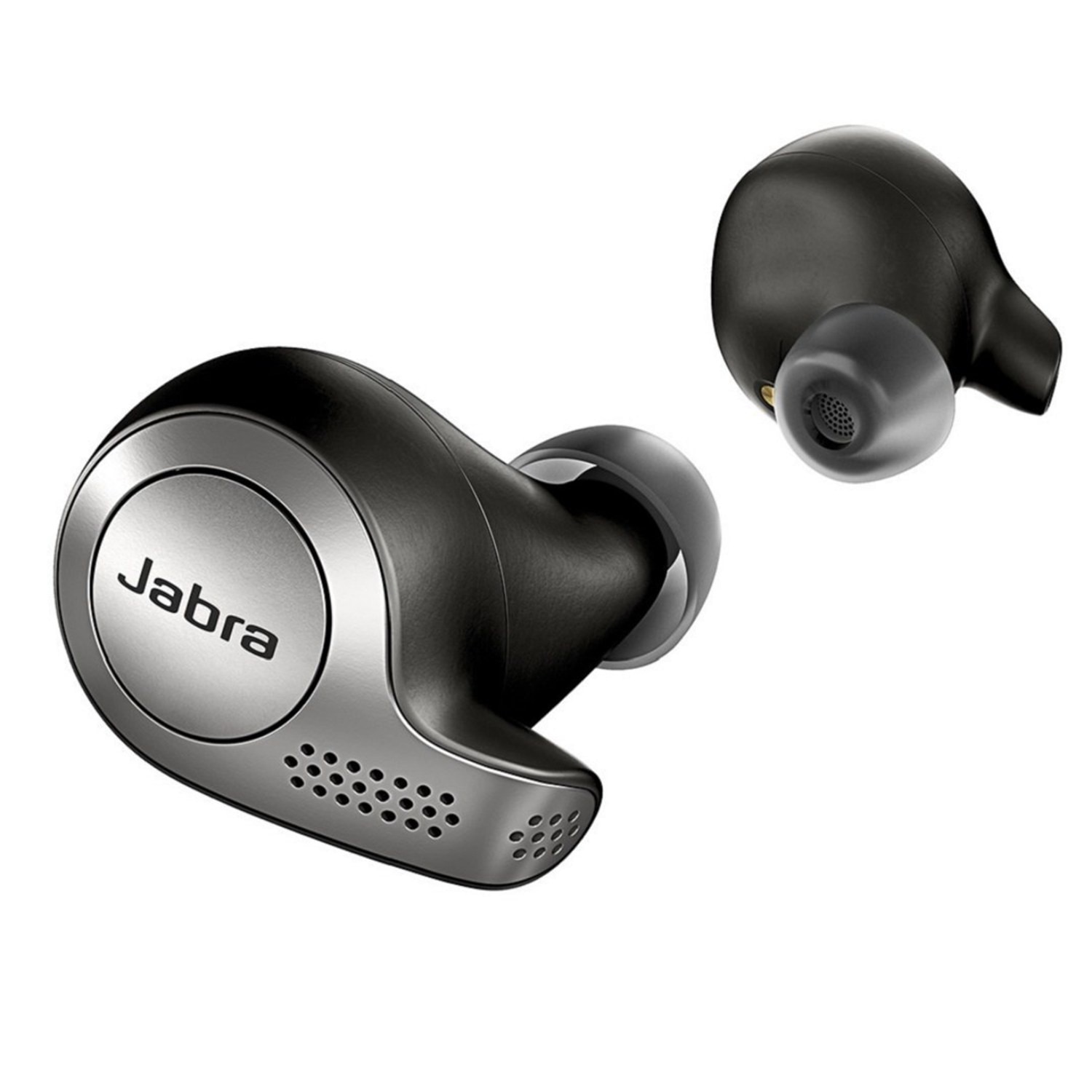 Casti bluetooth Jabra Elite 65t, In-Ear, Titanium Black - eMAG.ro