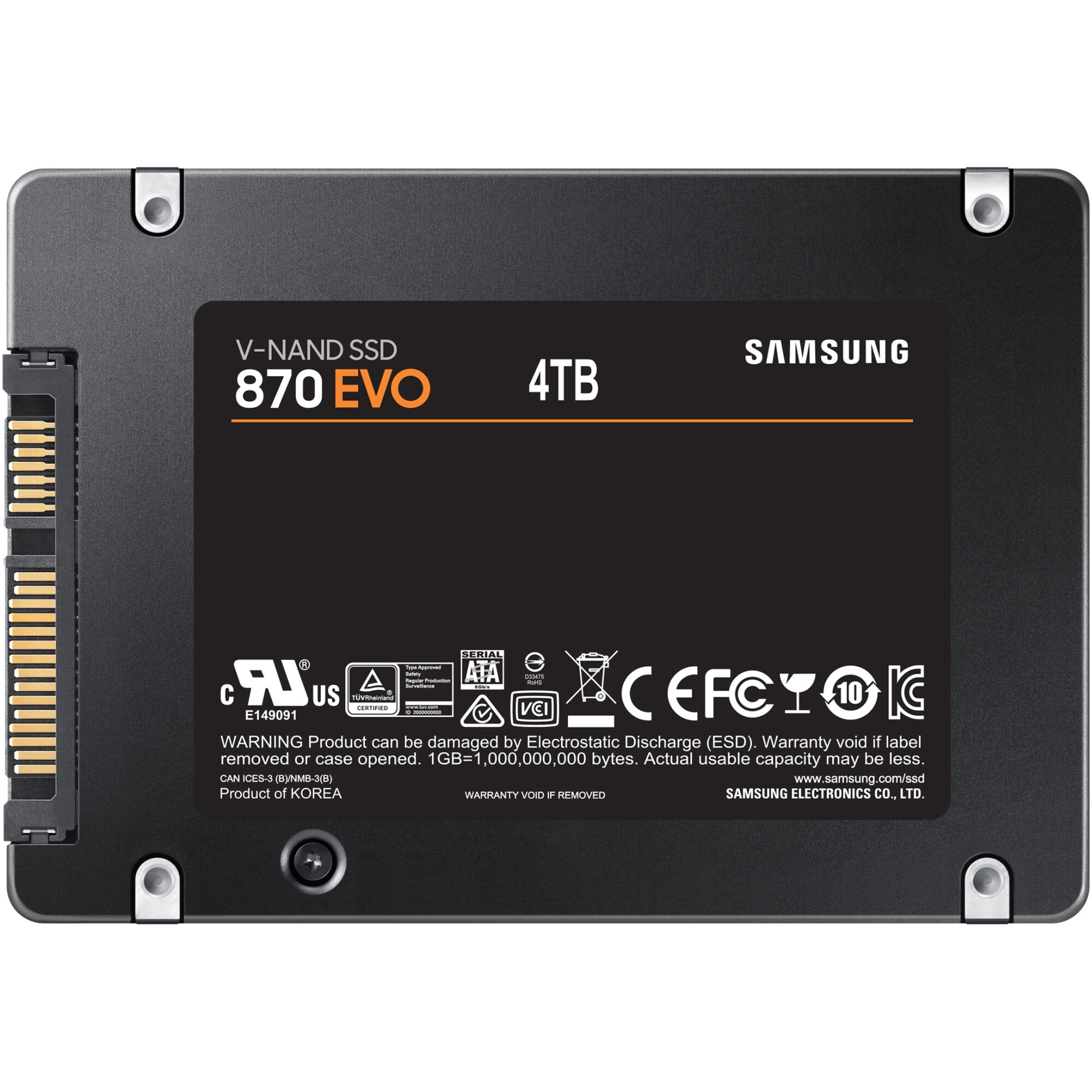 Solid State Drive (SSD) Samsung 870 EVO, 4TB, 2.5