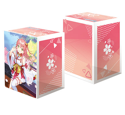 ミッドナイトブルー ホロライブ 百鬼あやめ 合皮製デッキケース B