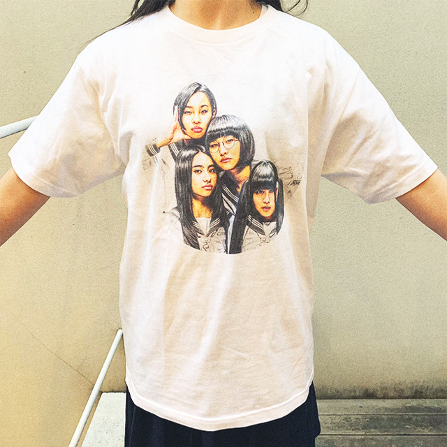 新しい学校のリーダーズ 公式2018年頃の貴重な TシャツXL 顔イラスト