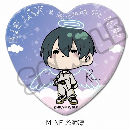 ブルーロック 糸師凛 ANIQUE 缶バッジ 45個 グッズ-バッチ】ブルー