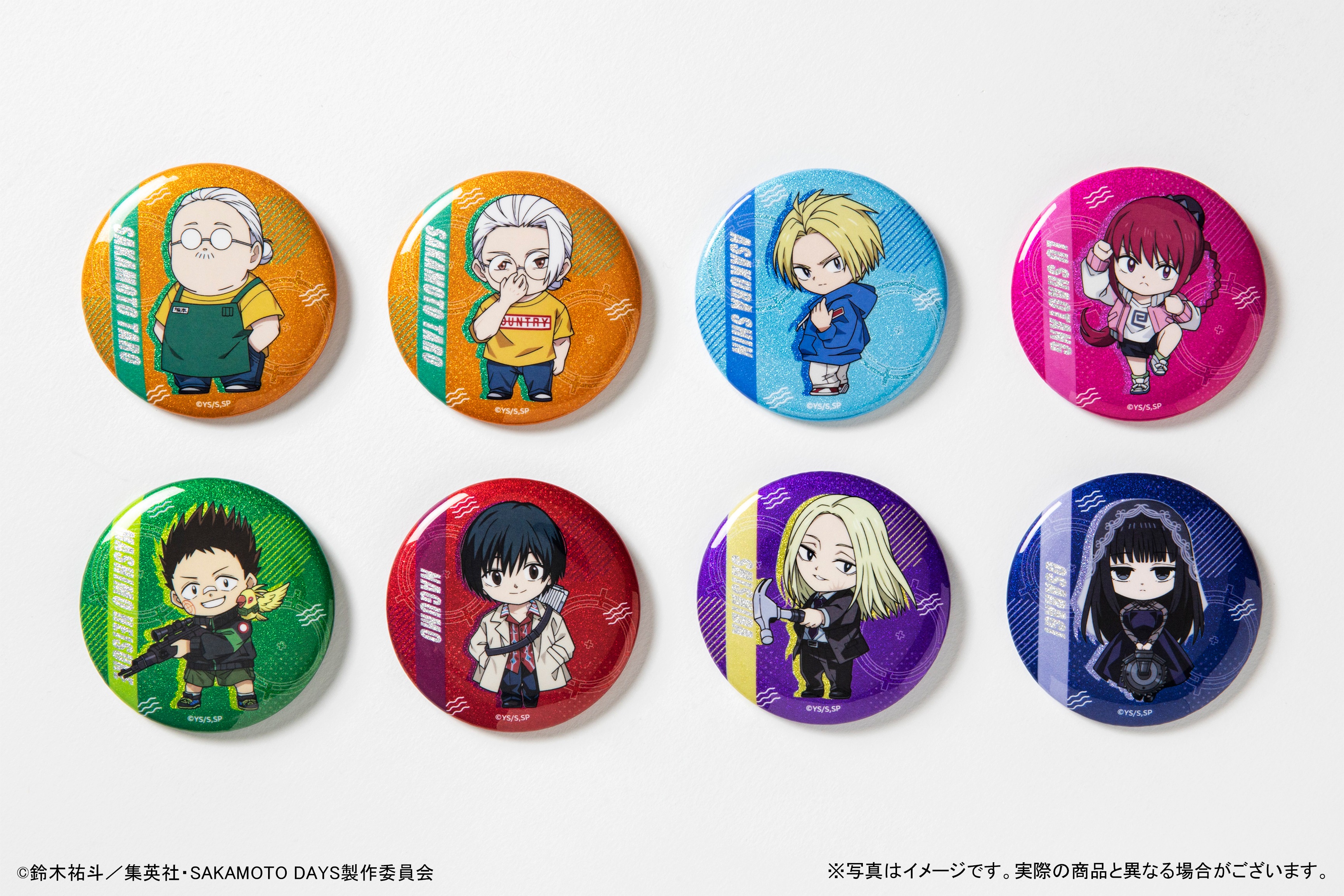 サカモトデイズ デコレクション缶バッジ 第2弾 朝倉シン SAKAMOTO DAYS