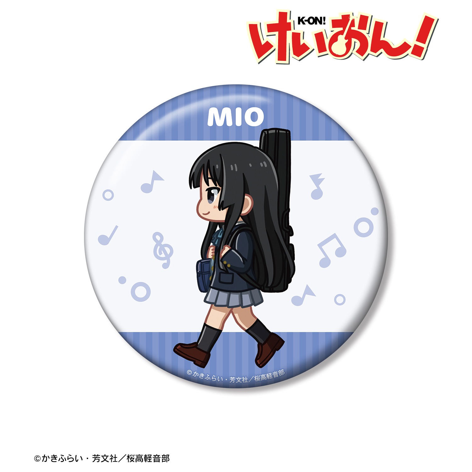 けいおん ナンジャタウン限定 中野梓 缶バッジ けいおん