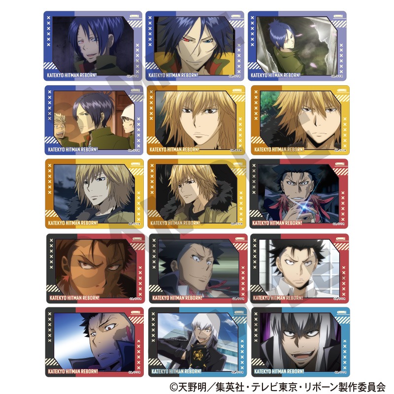 家庭教師ヒットマンREBORN CCG サイン 6枚セット 家庭教師ヒットマン