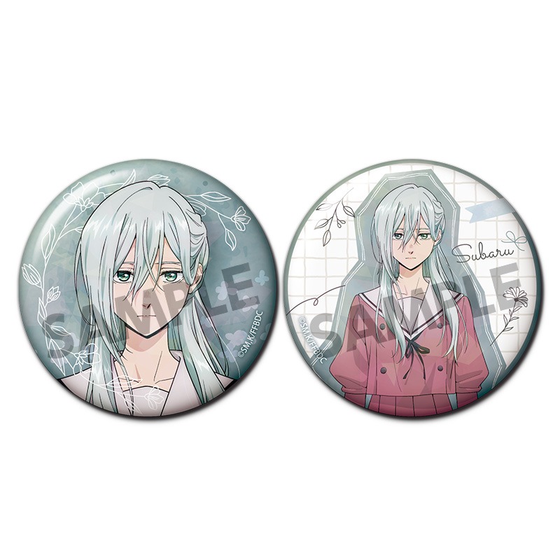 薫る花は凛と咲く eeoくじ 缶バッジ 2点セット 夏沢朔 + 保科昴 薫る花