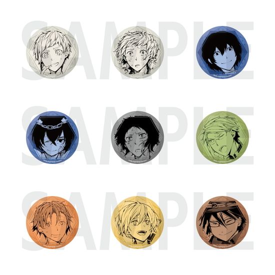 単品】文豪ストレイドッグス トレーディングホログラム缶バッジ novels