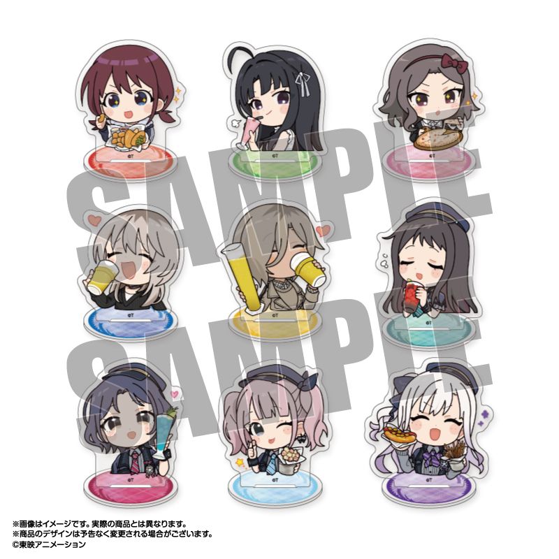 ガールズバンドクライ×HUB トレーディングミニアクリルスタンド 9個