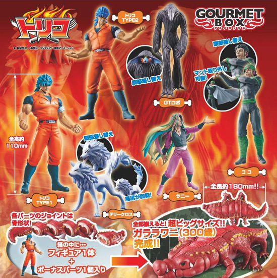 メガハウス トリコ GOURMET BOX1 6個入り1BOX｜ホビーの総合通販サイト