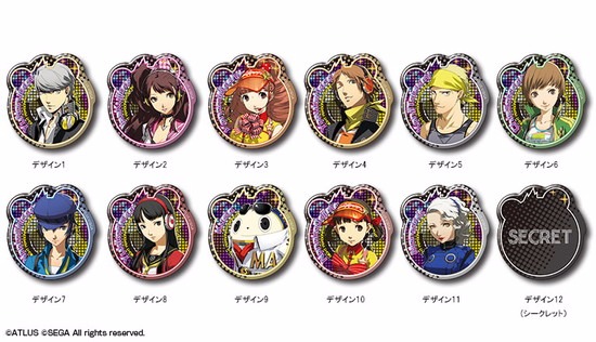 ペルソナ5 ダンシング・スターナイト ぷくっとバッジコレクション 全10