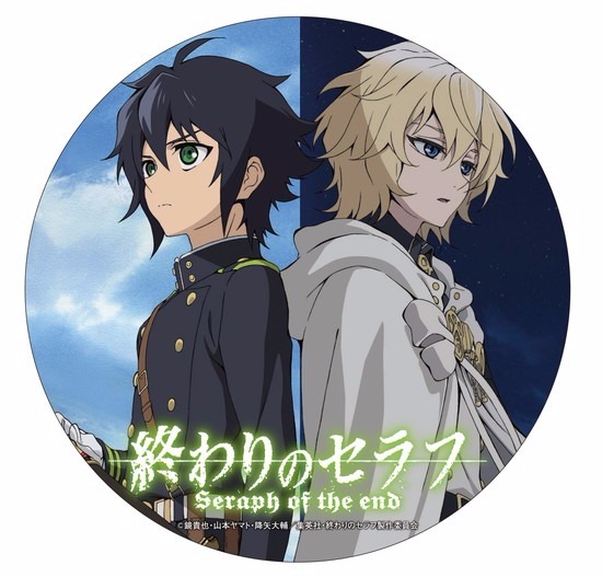 終わりのセラフ ミカエラ カラオケの鉄人 缶バッジ 終わりのセラフ 百