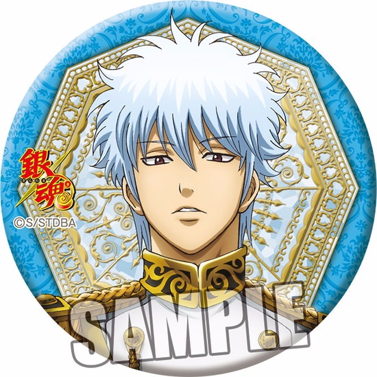 希少】 銀魂 坂田 銀時 J-WORLD 糖分過多 缶バッジ 希少] 銀魂 坂田 銀時