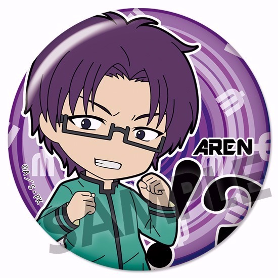 斉木楠雄のΨ難 斉木楠子 ぴくりる 缶バッジ 斉木楠雄のΨ