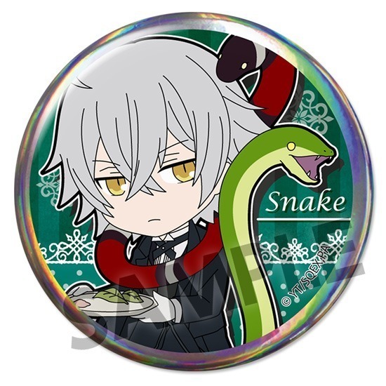 黒執事 宝石缶バッジ 10個セット 黒執事 宝石缶バッジ コンプリート