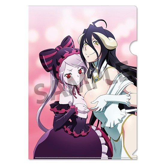 オーバーロード アルベド シャルティア クリアファイル2枚セット