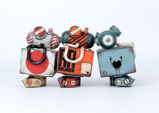 ThreeA WWR 『ワールド・ウォー・ロボット』特別限定版/スクウェア2体