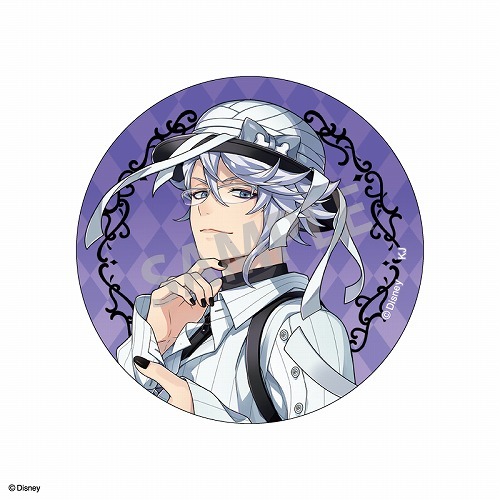 ツイステ フロイド スケアリー 缶バッジ トレーディング缶バッジ